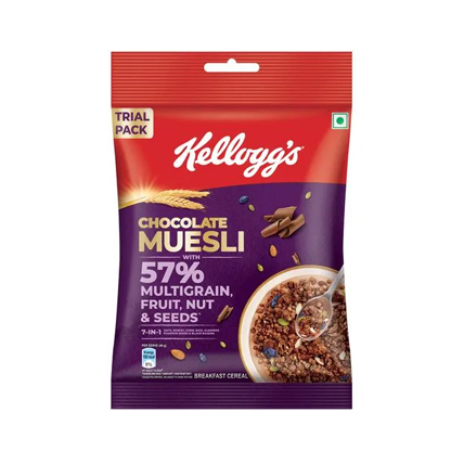 Kelloggs Muesli Chocolate With Multigrain Fruit Nut And Seed